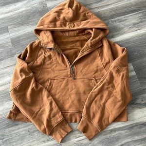 Lululemon Suba cropped half Zip hoodie
